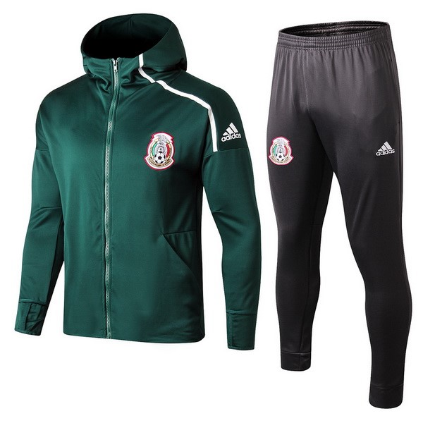 Chandal México 2018 Verde Blanco